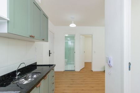 Cozinha de apartamento para alugar com 2 quartos, 34m² em Freguesia do Ó, São Paulo