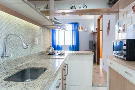Cozinha de apartamento à venda com 3 quartos, 79m² em Imperial de São Cristóvão, Rio de Janeiro