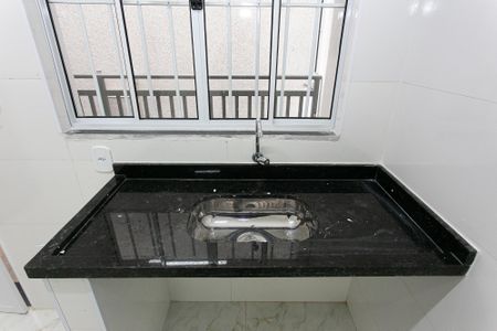 Cozinha - Pia de apartamento para alugar com 1 quarto, 38m² em Vila Carrão, São Paulo