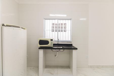 Cozinha de apartamento para alugar com 1 quarto, 42m² em Vila Carrão, São Paulo