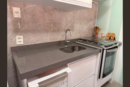 Cozinha de apartamento à venda com 3 quartos, 86m² em Vila Maria Alta, São Paulo