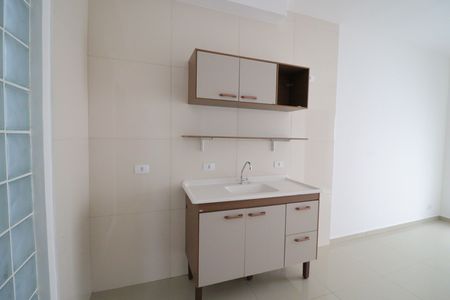 Cozinha - Armários de kitnet/studio à venda com 1 quarto, 36m² em Campo Grande, São Paulo