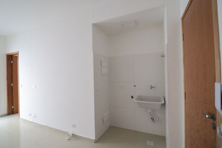Studio à venda com 36m², 1 quarto e sem vagaCozinha e Área de Serviço