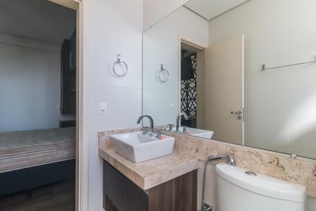 Banheiro de apartamento para alugar com 1 quarto, 46m² em Parque Monte Libano, Mogi das Cruzes