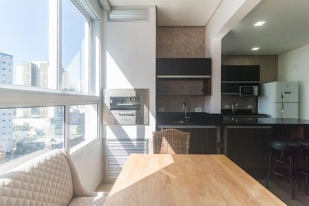 Varanda da Sala de apartamento para alugar com 1 quarto, 46m² em Parque Monte Libano, Mogi das Cruzes