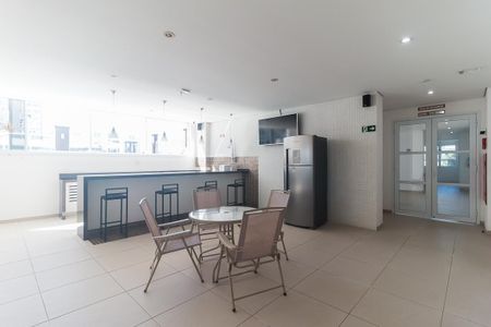 Área comum - Churrasqueira de apartamento para alugar com 1 quarto, 46m² em Parque Monte Libano, Mogi das Cruzes