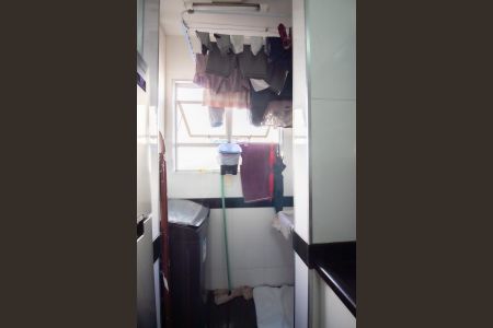 Cozinha e Área de Serviço de apartamento à venda com 3 quartos, 70m² em Santa Cruz, Belo Horizonte