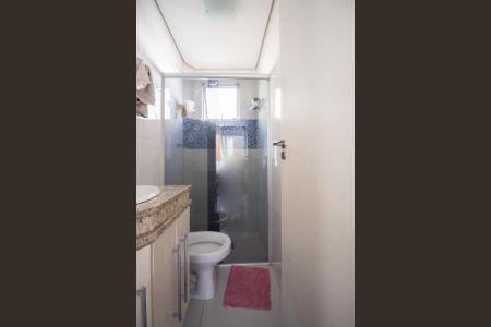 Banheiro Social de apartamento à venda com 3 quartos, 70m² em Santa Cruz, Belo Horizonte
