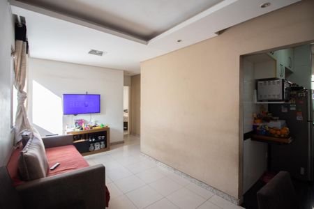 Sala de apartamento à venda com 3 quartos, 70m² em Santa Cruz, Belo Horizonte