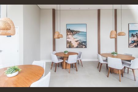 Apartamento para alugar com 55m², 1 quarto e 1 vaga Apartamento para alugar com 55m², 1 quarto e 1 vagaÁrea comum - Salão de festas