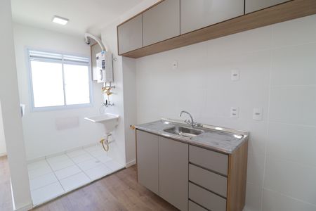 Cozinha e Área de Serviço de apartamento para alugar com 2 quartos, 38m² em Vila Gea, São Paulo