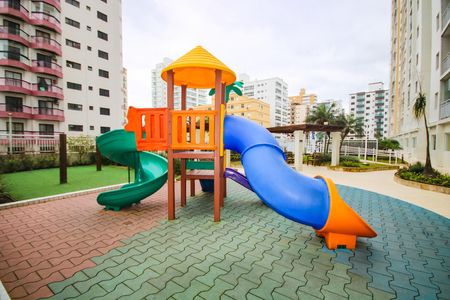 Área comum - Playground de apartamento para alugar com 2 quartos, 55m² em Vila Assuncao, Praia Grande