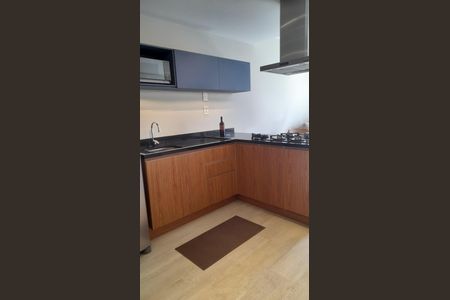 Cozinha de apartamento para alugar com 1 quarto, 46m² em Cidade Baixa, Porto Alegre