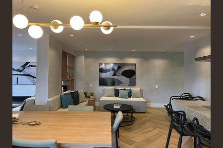 Apartamento para alugar com 27m², 1 quarto e sem vaga Apartamento para alugar com 27m², 1 quarto e sem vagaÁrea comum - Salão de festas