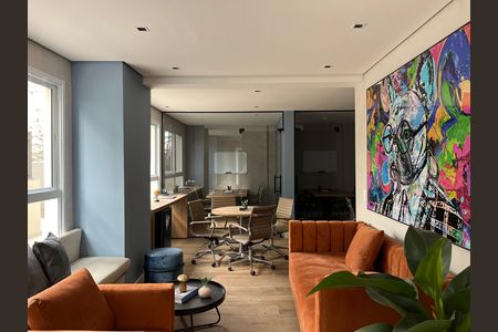 Apartamento para alugar com 27m², 1 quarto e sem vaga Apartamento para alugar com 27m², 1 quarto e sem vagaCoworking
