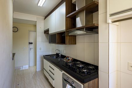 Cozinha de casa de condomínio à venda com 3 quartos, 69m² em Jardim Sevilha, Indaiatuba