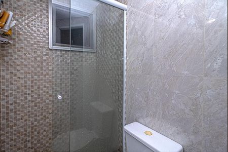 banheiro social_2 de apartamento para alugar com 2 quartos, 50m² em São João Climaco, São Paulo