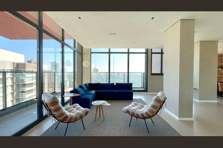 Área comum de kitnet/studio à venda com 1 quarto, 25m² em Pinheiros, São Paulo