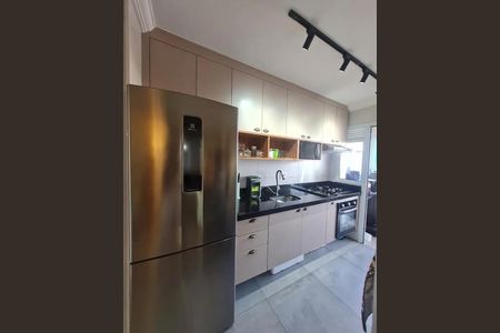Cozinha de apartamento à venda com 2 quartos, 57m² em Brasilândia, São Paulo