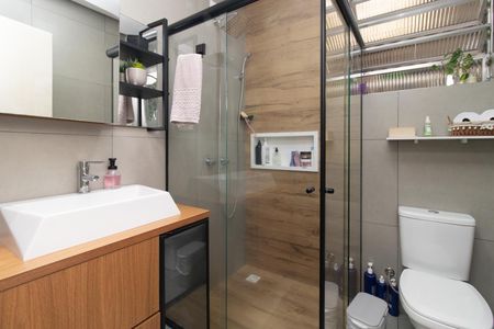 Casa para alugar com 65m², 2 quartos e 1 vaga Casa para alugar com 65m², 2 quartos e 1 vagaBanheiro