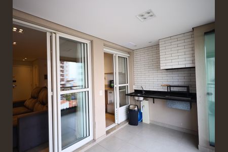 Varanda gourmet de apartamento à venda com 2 quartos, 77m² em Centro, Osasco