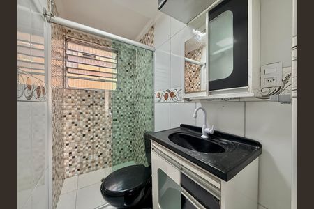 Banheiro de apartamento à venda com 2 quartos, 50m² em Jardim Novo Santo Amaro, São Paulo
