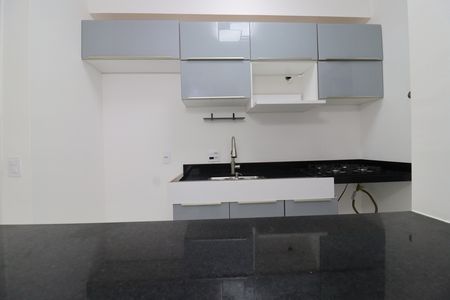 Apartamento para alugar com 49m², 2 quartos e 1 vagaDetalhe da cozinha
