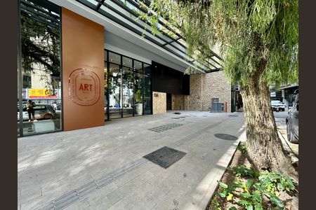 Fachada de apartamento para alugar com 1 quarto, 30m² em Centro, Florianópolis