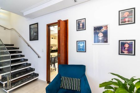 Sala de Estar de casa de condomínio para alugar com 2 quartos, 100m² em Casa Verde Alta, São Paulo