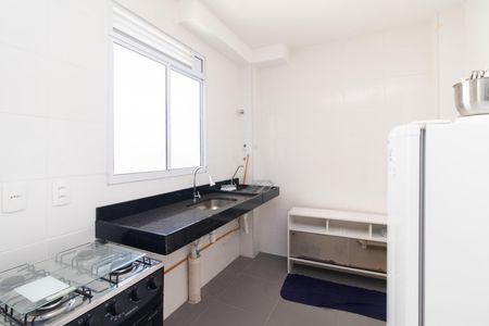 Cozinha de apartamento para alugar com 2 quartos, 46m² em Restinga, Porto Alegre