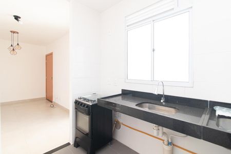 Cozinha de apartamento para alugar com 2 quartos, 46m² em Restinga, Porto Alegre