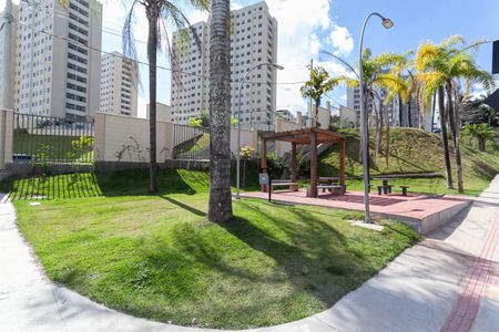 Fachada do condomínio de apartamento para alugar com 2 quartos, 55m² em Braúnas, Belo Horizonte