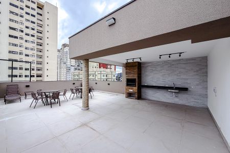 Área comum - Churrasqueira de kitnet/studio à venda com 1 quarto, 29m² em Vila Mariana, São Paulo