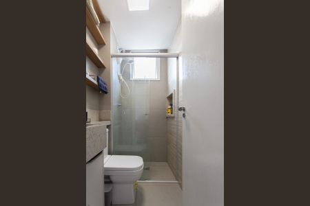 Banheiro de apartamento para alugar com 2 quartos, 50m² em Planalto, Belo Horizonte