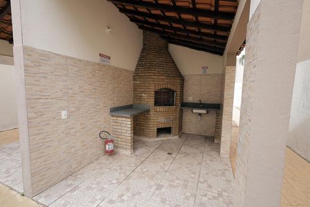 Área comum - Churrasqueira de apartamento à venda com 3 quartos, 75m² em Vila Apiai, Santo André