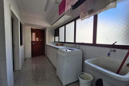 Área de Serviço de apartamento à venda com 3 quartos, 175m² em Santo Antônio, São Caetano do Sul