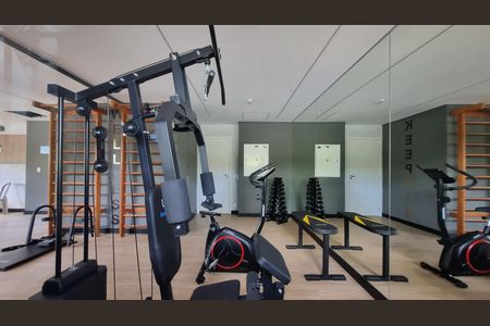 Área comum - Academia de apartamento para alugar com 2 quartos, 36m² em Umarizal, São Paulo