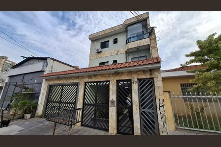 Fachada de apartamento à venda com 3 quartos, 82m² em Santa Terezinha, Santo André