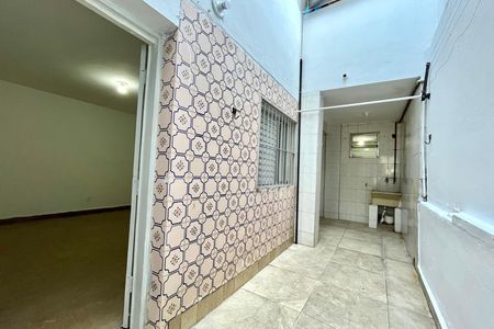 Área externa de casa para alugar com 1 quarto, 46m² em Cidade Nova, São Paulo