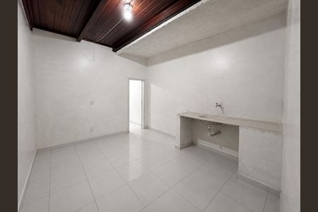 Cozinha de apartamento para alugar com 1 quarto, 35m² em Botafogo (Justinópolis), Ribeirão das Neves