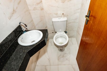 Lavabo de casa à venda com 2 quartos, 87m² em Jardim Leblon, Belo Horizonte