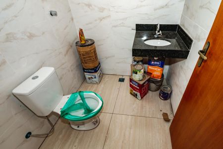 Banheiro do Quarto 1 de casa à venda com 2 quartos, 87m² em Jardim Leblon, Belo Horizonte