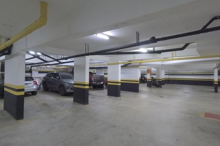 Área Comum - Garagem de apartamento para alugar com 2 quartos, 119m² em Vila Mathias, Santos
