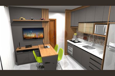 Apartamento à venda com 1 quarto, 24m² em Jardim Oriental, São Paulo