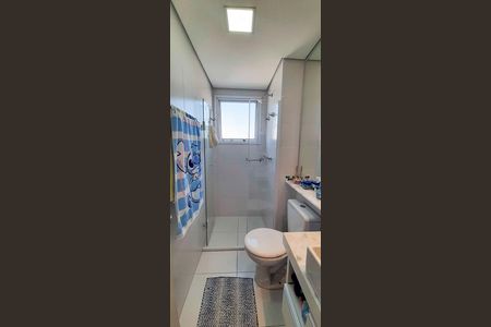 Banheiro Social de apartamento à venda com 2 quartos, 56m² em Vila Osasco, Osasco