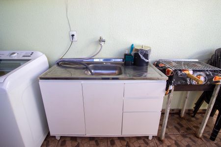 Área de Serviço de casa para alugar com 2 quartos, 68m² em Jardim Sao Paulo, Sorocaba