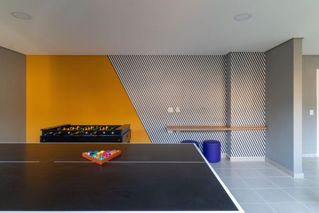 Apartamento para alugar com 37m², 2 quartos e sem vaga Apartamento para alugar com 37m², 2 quartos e sem vagaSalão de jogos