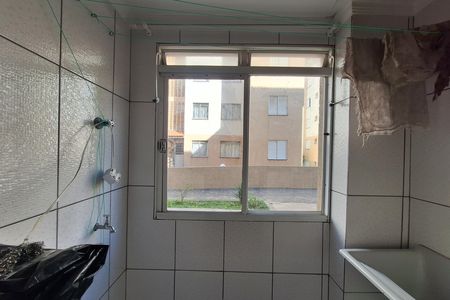 Área de Serviço de apartamento para alugar com 2 quartos, 55m² em Jardim Ipanema, Santo André