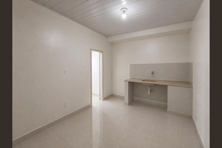 Cozinha de apartamento para alugar com 1 quarto, 35m² em Botafogo (Justinópolis), Ribeirão das Neves