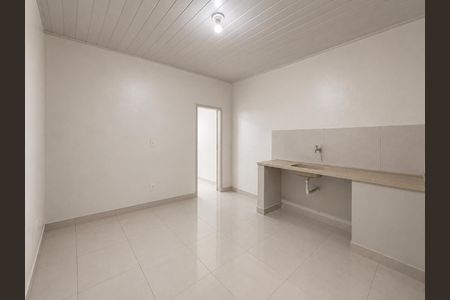 Cozinha de apartamento para alugar com 1 quarto, 35m² em Botafogo (Justinópolis), Ribeirão das Neves